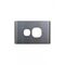 Leopard - Power Point Switched 1 Gang, 10A 250V~  Brushed Aluminium x10 - LEPP1GCBA