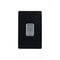 Leopard - Switch Oven 45A 250V~ Double Pole  Black/Silver x5 - LESWDPOV45BKSV