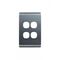 Leopard - Switch Vertical 4 Gang, 16AX/20A 250V~  Brushed Aluminium Cover x10 - LESWPV4GCBA