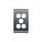 Leopard -u00a0Switch Horizontal 5 Gang, 16AX/20A 250V~  White x5 - LESW5G
