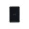 Leopard - Switch Vertical 1 Gang, 16AX/20A 250V~  Black x10 - LESWV1GBK