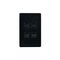 Leopard - Switch Vertical 4 Gang, 16AX/20A 250V~  Black x10 - LESWV4GBK