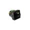 Switch Mechanism 32A 250V~ Cat's Eye (Labelled Hob)  Matt Black x5 - MESW32CHOBMBK