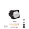 Meerkat -u00a0Double Pole Switch Mechanism 10AX 250V~ Cat's Eye  Matt White x5 - MESWCDPMW