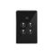 Powermesh - Blind Controller Dual M.20 300W Max Per Channel 230V  Black x1 - PMBC4BK