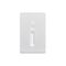 Powermesh - Fan Controller with Light Switch  Leopard White Cover x1 - PMFCLEC