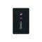 Powermesh - Fan Controller with Light Switch  Leopard Black Cover x1 - PMFCLECBK