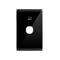Powermesh -u00a0Multi Purpose Switch 1 Buttonu00a0Maxu00a05AX total, 220-240V 50Hz, 2 or 3 wire auto-sensing (Formerlyu00a0PMPUSWMPV1G)  Snow Leopard Black Cover x1 - PMMPS1SNCBK