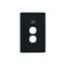 Powermesh -u00a0Multi Purpose Switch 1 Button Horizontalu00a0Maxu00a05AX total, 220-240V 50Hz, 2 or 3 wire auto-sensing (Formerlyu00a0PMPUSWMP2G)  White x1 - PMMPS2H