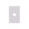 Powermesh - Switch/Dimmer, Vertical/Horizontal, 1 Gang, 10AX 240V, Powermesh Enabled  Clouded Leopard Matt White Cover x1 - PMPUSWV1GCLCMW