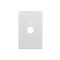Powermesh - Switch/Dimmer, Vertical/Horizontal, 1 Gang, 10AX 240V, Powermesh Enabled  Leopard White Cover x1 - PMPUSWV1GLEC