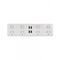 Puma - 4X4 - 4 Socket's x 4 USB's - Double Pole - 250V~, 10A,  Matt White x8 - PU4X4MW
