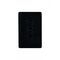 Puma - Switch Vertical 3 Gang, 10AX/16A 250V~  Black x10 - PUSWV3GBK