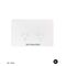 Senoa -u00a0Power Point Switched 2 Gang 10A 250V~  Silk Facia Upgrade - White x1 - SENGSFP