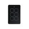 Senoa -u00a0Multi Dimmer Switch 6 Button  Black x1 - SENMDS6BK