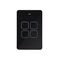 Senoa -u00a0Multi Purpose Switch 4 Button  Black x1 - SENMPS4BK