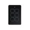 Senoa -u00a0Multi Purpose Switch 6 Button  Black x1 - SENMPS6BK