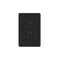 Senoa Simple -u00a0Switch Glass Front Vertical 4 Gang 16AX/20A 250V  Black x10 - SENSWV4GBK