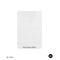 Senoa Accessibility Multi Purpose Switch 3 Button 10A Max 230V  Silk Facia Upgrade - White x1 - SNASGSF3