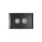 Snow Leopard - Switch Horizontalu00a02 Gang 16AX/20A 250V~, White Cover, White Grid  White/White x10 - SNSW2GWW
