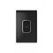 Snow Leopard - Switch Oven 45A 250V~ Double Pole, White Cover, White Grid  Black/Black x5 - SNSWDPOV45BB
