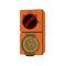 Buffalo -u00a0Combination Switched Socket IP66 15A 250V 3 Flat Pin Chemical Resistant Orange  x1 - BUC315RO