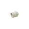 Cobra -u00a0Adaptor Plain to Screwed 20mm with Lock Ring PVC Grey  Electric Grey x150 - CBAPS20L