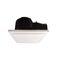 Falcon -u00a0Ceiling Exhaust Fan Ducted Small Square Fascia Cut Out 245mm Air Movement of 270 Cubic Metres per Hour No Kit Suits 100mm Duct 40 Watt Ball Bearing Motor  x1 - FNCEFDSS