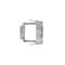 Hyena -u00a0Mounting Bracket 1 Gang Nail Plate Extra Large Vertical  x25 - HY1GMBVNPX