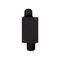 Hyena -u00a0Junction Box IP56 with 3 Fixed Terminals  Black x10 - HYJBIP3TBK