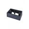 Mounting Flange 41mm Deep  Black x10 - HYMFBK