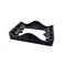Hyena -u00a0Mounting Flange for Corrugated Surface 14mm Depth with 76mm Corrugation Wavelength  Grey x10 - HYMFCORGY