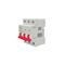Wolverine -u00a0MCB Miniature Circuit Breaker 6kA 3 Pole 32 Amp C Curve 400V 415V ac 3 Module Red Dolly Main Switch Suitable  x4 - WOMCB6332R