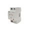 Wolverine - Socket DIN Rail Mounted Auto-Switched Double Pole 10A 250V 3 Flat Pin  x5 - WOSOAUDP10