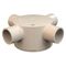 Junction Box 4 Way 25mm Shallow