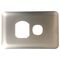 Power Point Single 10 Amp Powerclip Slim Wafer Cover