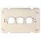 Switch 3 Gang 10 Amp Slim Wafer Body Cover