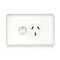 Power Point Single 10 Amp Slim Wafer