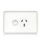 Power Point Single 15 Amp Slim Wafer