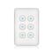 Switch 6 Gang 10 Amp Slim Elite