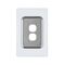 Glass Two Gang Switch Body And Cover Only