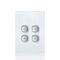 Glass Four Gang Switch With Built-In LED Push Button