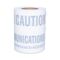 Underground Tape "Caution Communications Cable Below" White Width 150mm x Length 100m