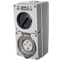 3 Phase 4 Round Pin Combo - 32Amp - IP/CO3PH432