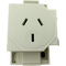 Single Plug Base Clip on - PB1S-CLIPON