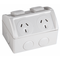 WeatherProof GPO2 15A DOUBLE - WP/GPO2/15