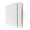 Silent Design wall mounted fan 300mm c/w timer and humidistat Silver