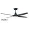 SKYFAN 4 Black - SKY1404BL-L