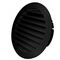 Manrose Fixed Louvre Grille Black - V150RDGBL