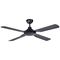 Discovery II 1320mm 4 Blade ABS Ceiling Fan Only Matt Black